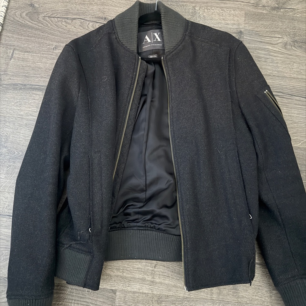 A|X Black Bomber Jacket